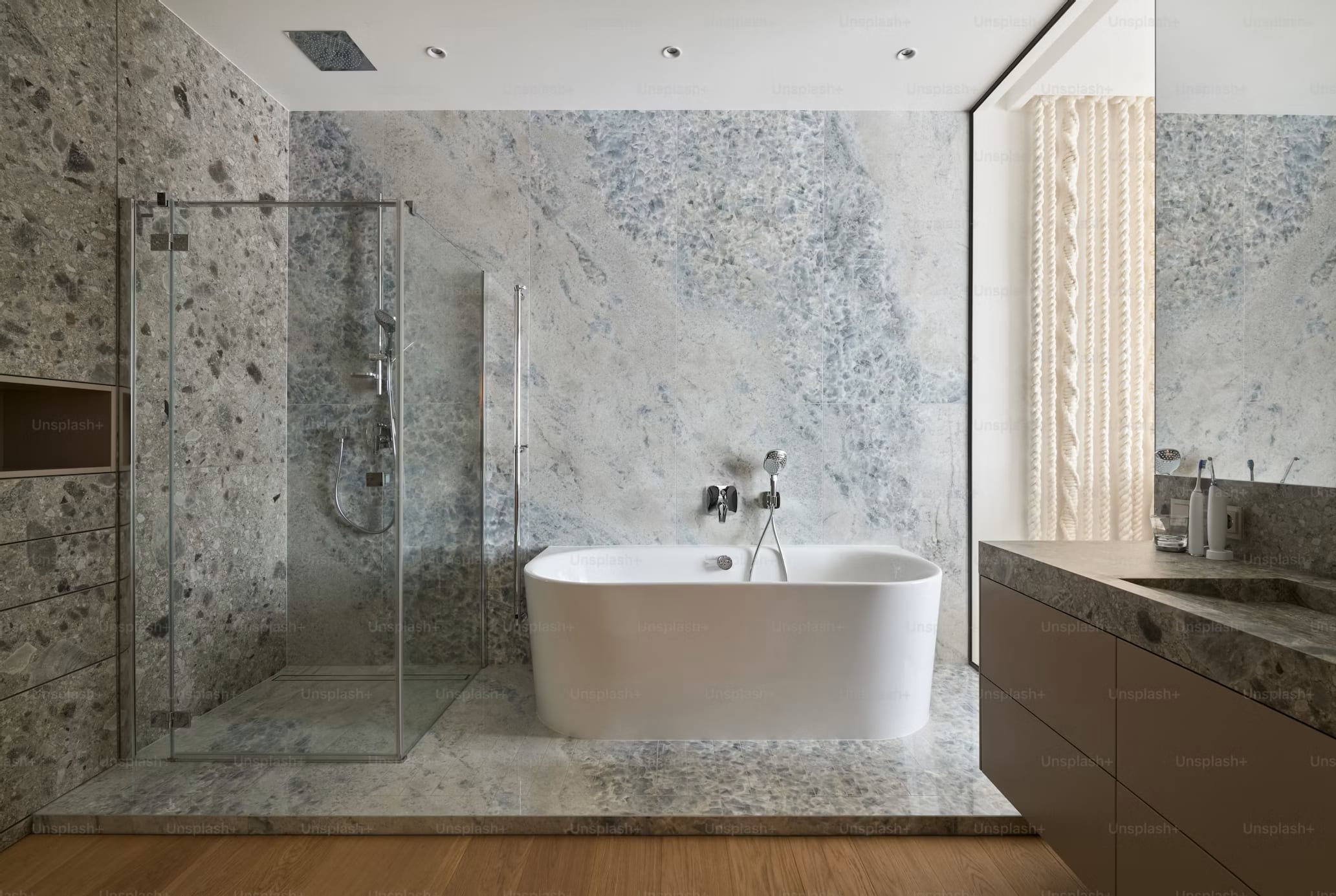 Frameless Shower Glass Enclosures — 8
